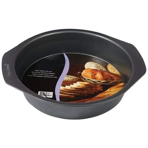 Konquer TimeS Round Cake Mould Non Stick Carbon Steel Cake Tin, Heavy-Duty Non-Stick Cake Pan