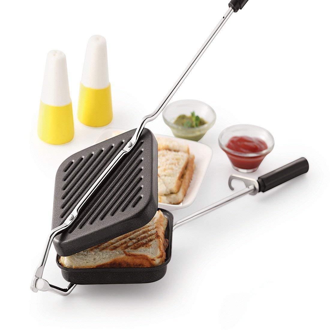 Konquer TimeS Komal Non-Stick Grill Sandwich Toaster And Griller